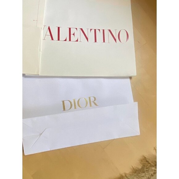 5 Designer shopping bags *empty variety large size - Picture 2 of 4